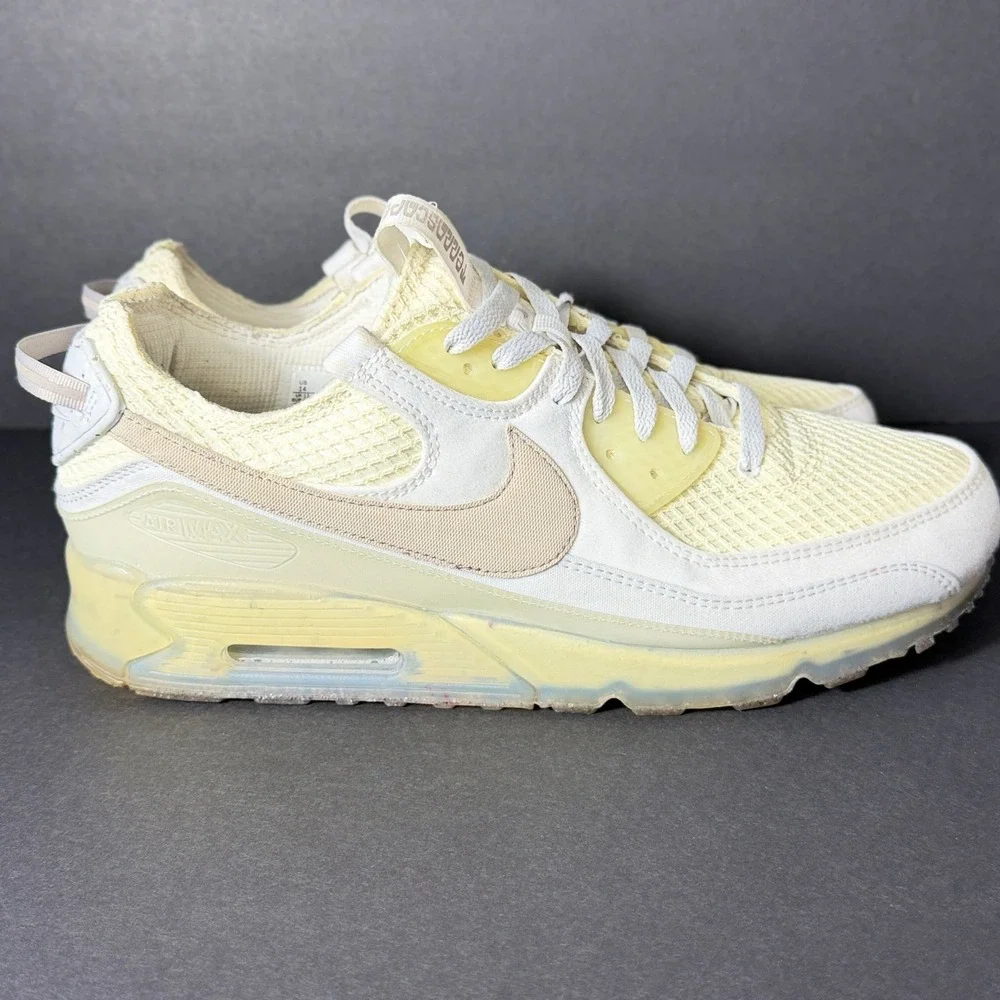 Nike Air Max Terrascape 90 White/Beige Low Top Men's Sneakers DM0033-100 Size 14